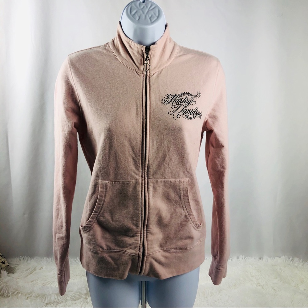 Harley Davidson pink sweatshirt size small